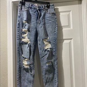 Ripped jeans size 9